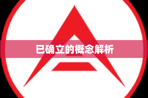 已确立的概念解析
