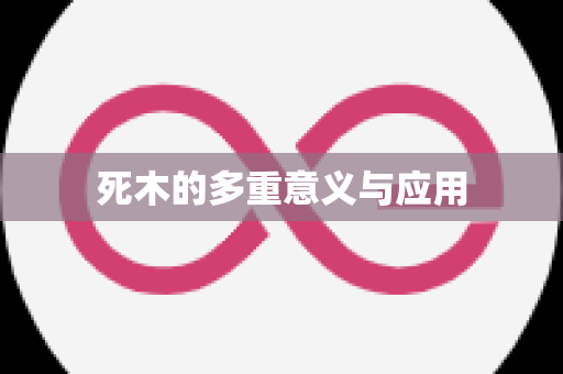 死木的多重意义与应用