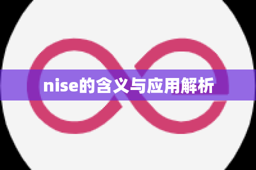 nise的含义与应用解析