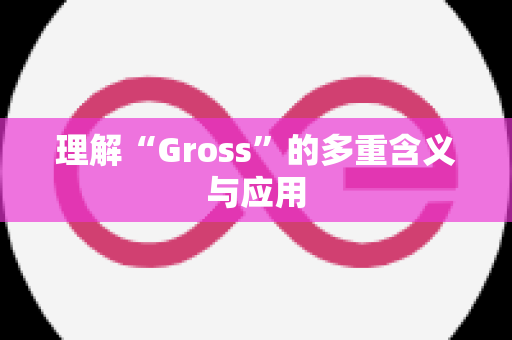 理解“Gross”的多重含义与应用