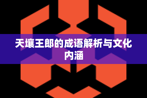 天壤王郎的成语解析与文化内涵