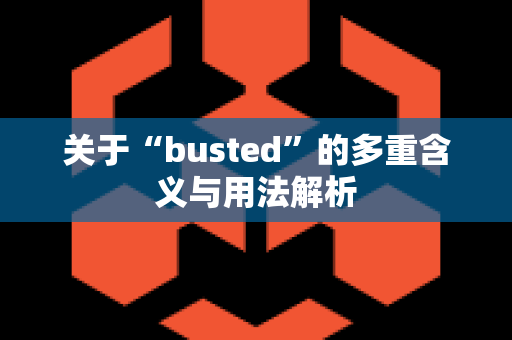 关于“busted”的多重含义与用法解析