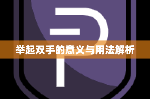 举起双手的意义与用法解析