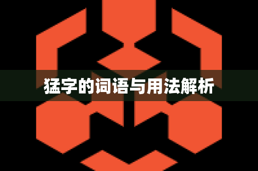 猛字的词语与用法解析