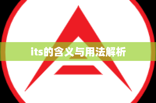 its的含义与用法解析