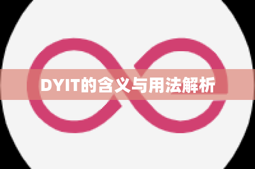 DYIT的含义与用法解析