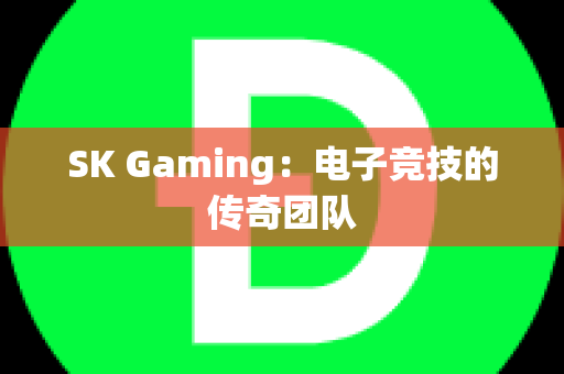 SK Gaming：电子竞技的传奇团队