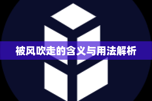 被风吹走的含义与用法解析