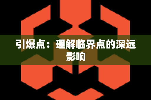 引爆点：理解临界点的深远影响
